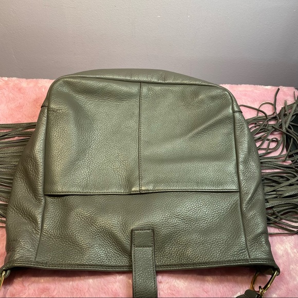 G.I.LI. Fringed Leather Hobo Bag - Picture 9 of 15